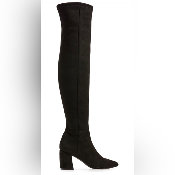 Steve Madden Nifty Pointed Toe Over the Knee Boot - Picture 2 of 5
